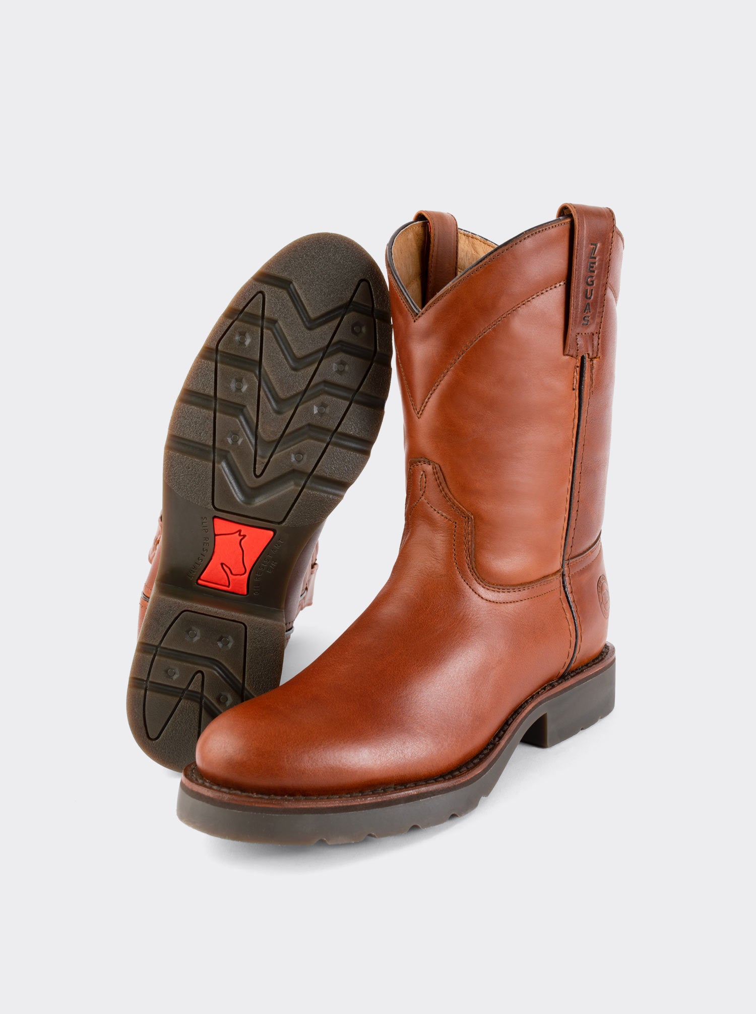 Bota Roper con Suela de Trabajo Corzo Miel Estilo 1000