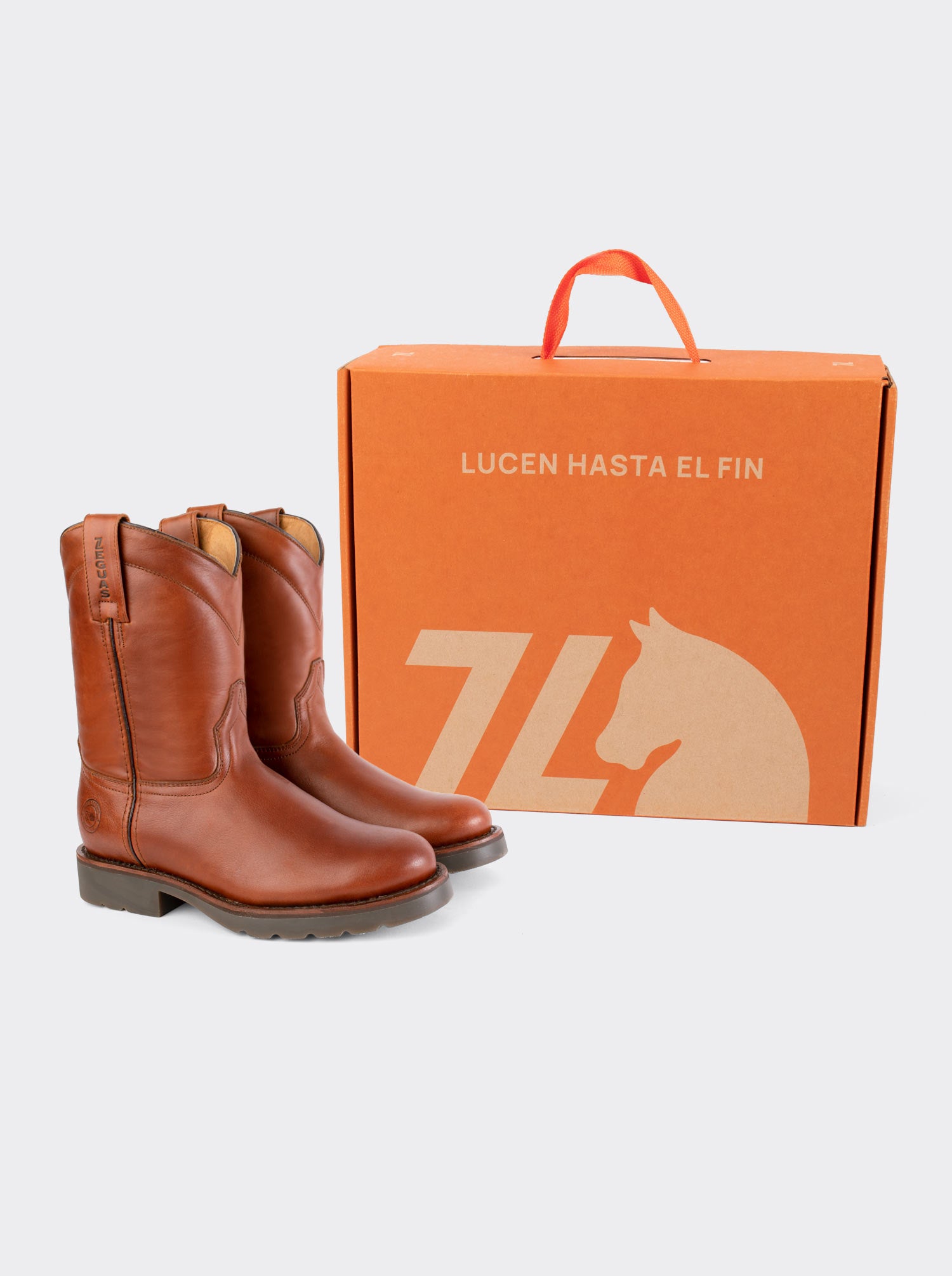 Bota Roper con Suela de Trabajo Corzo Miel Estilo 1000