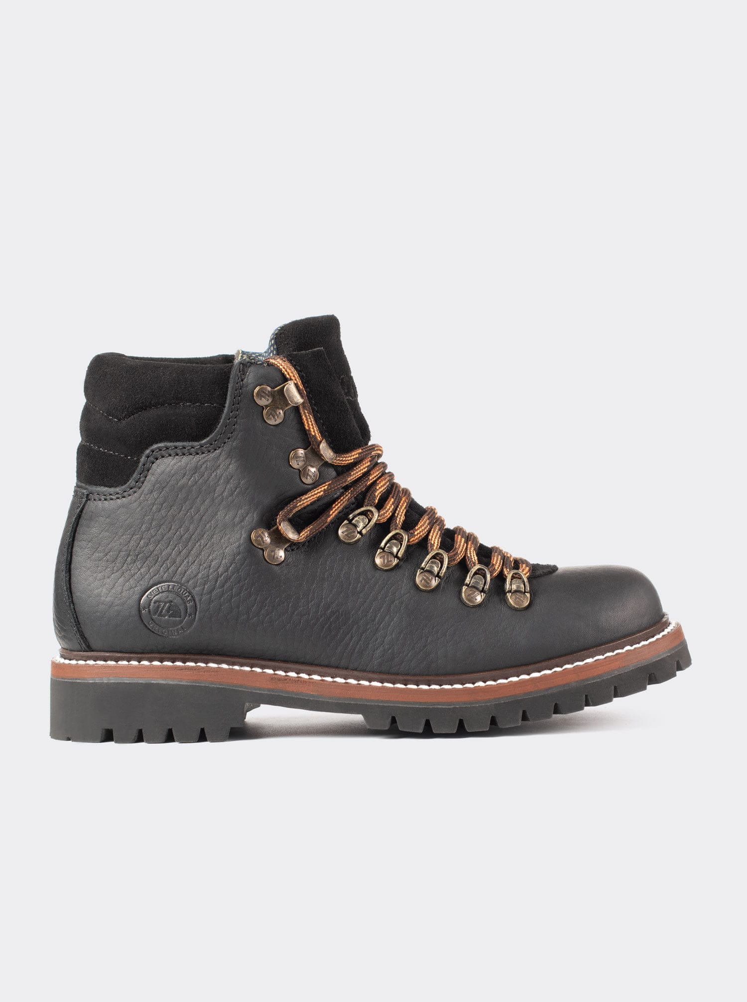 Bota Haiker Alpinista Bull Fight Negro Estilo 2483