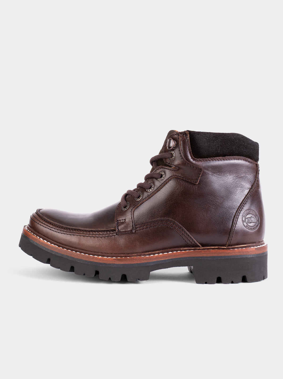 knee length dresses for ladies Men's Haiker Dress Moc Toe Leather Boot with Extra Light Sole Olmeca B –  Siete Leguas Original