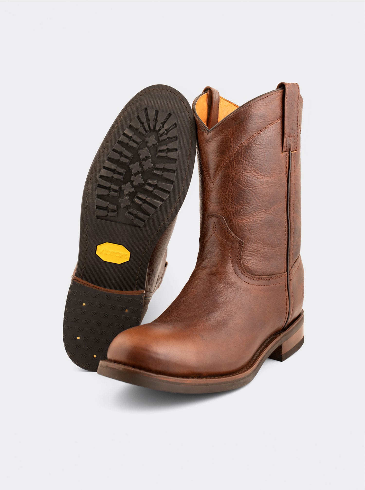 Boot with Oil-Resistant Vibram Sole Siete Leguas Paddock Whi