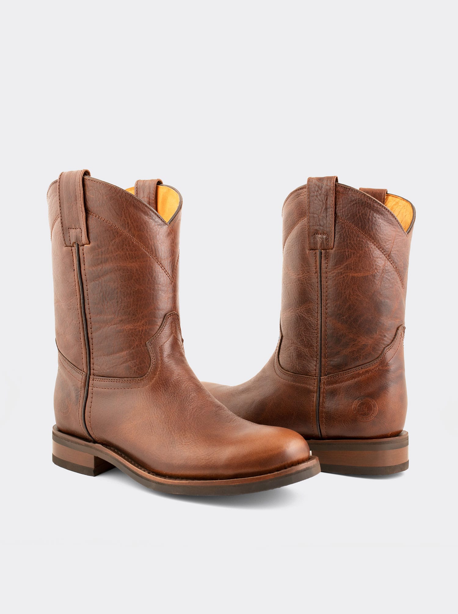 Boot with Oil-Resistant Vibram Sole Siete Leguas Paddock Whi