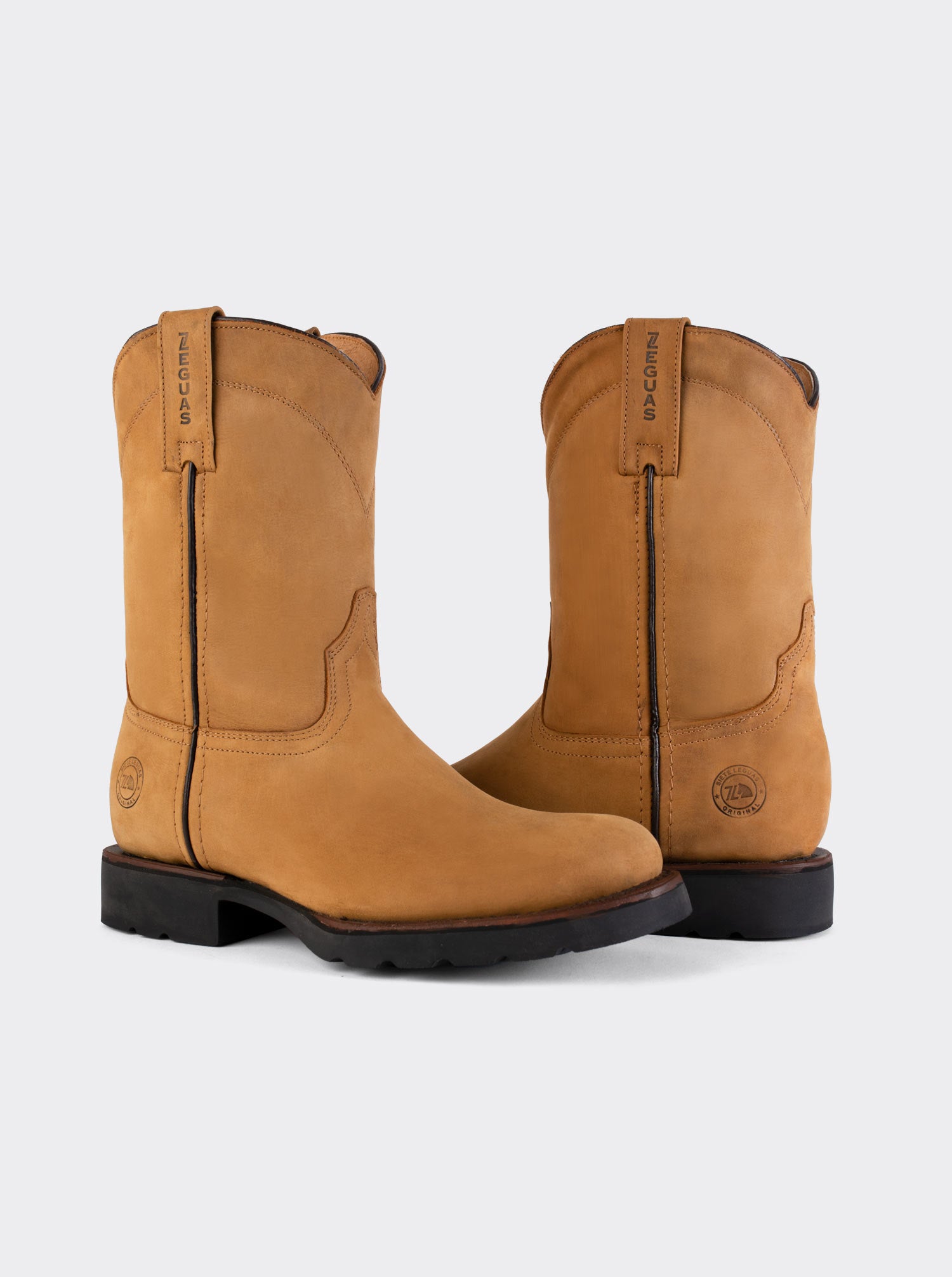 Bota Roper con Suela de Trabajo Crazy Miel Estilo 1000