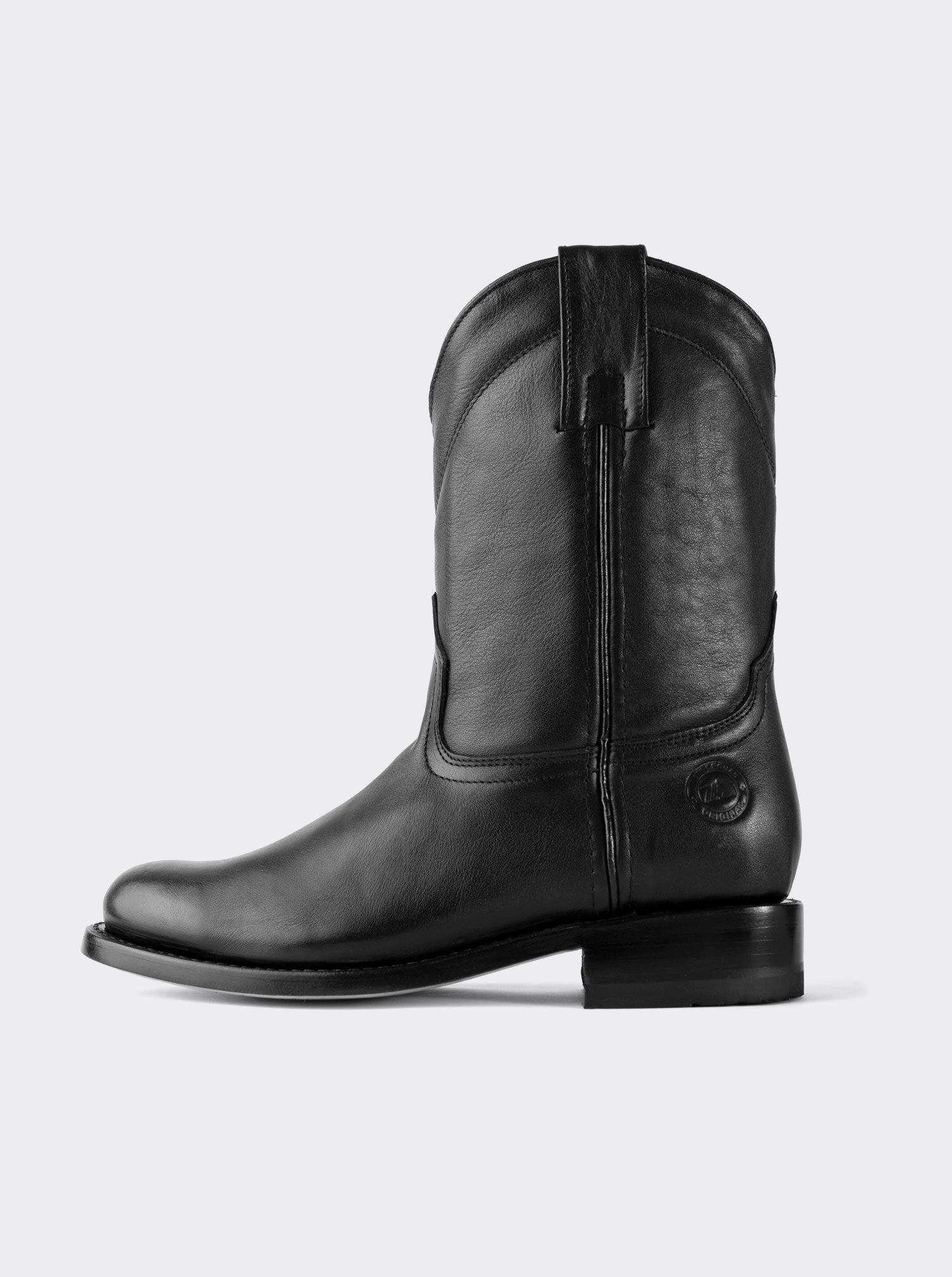 Bota Roper con Suela de Cuero Nessy Negro Estilo 1000