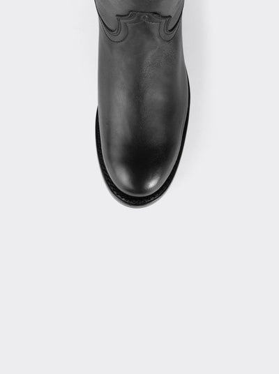 Bota Roper con Suela de Cuero Nessy Negro Estilo 1000