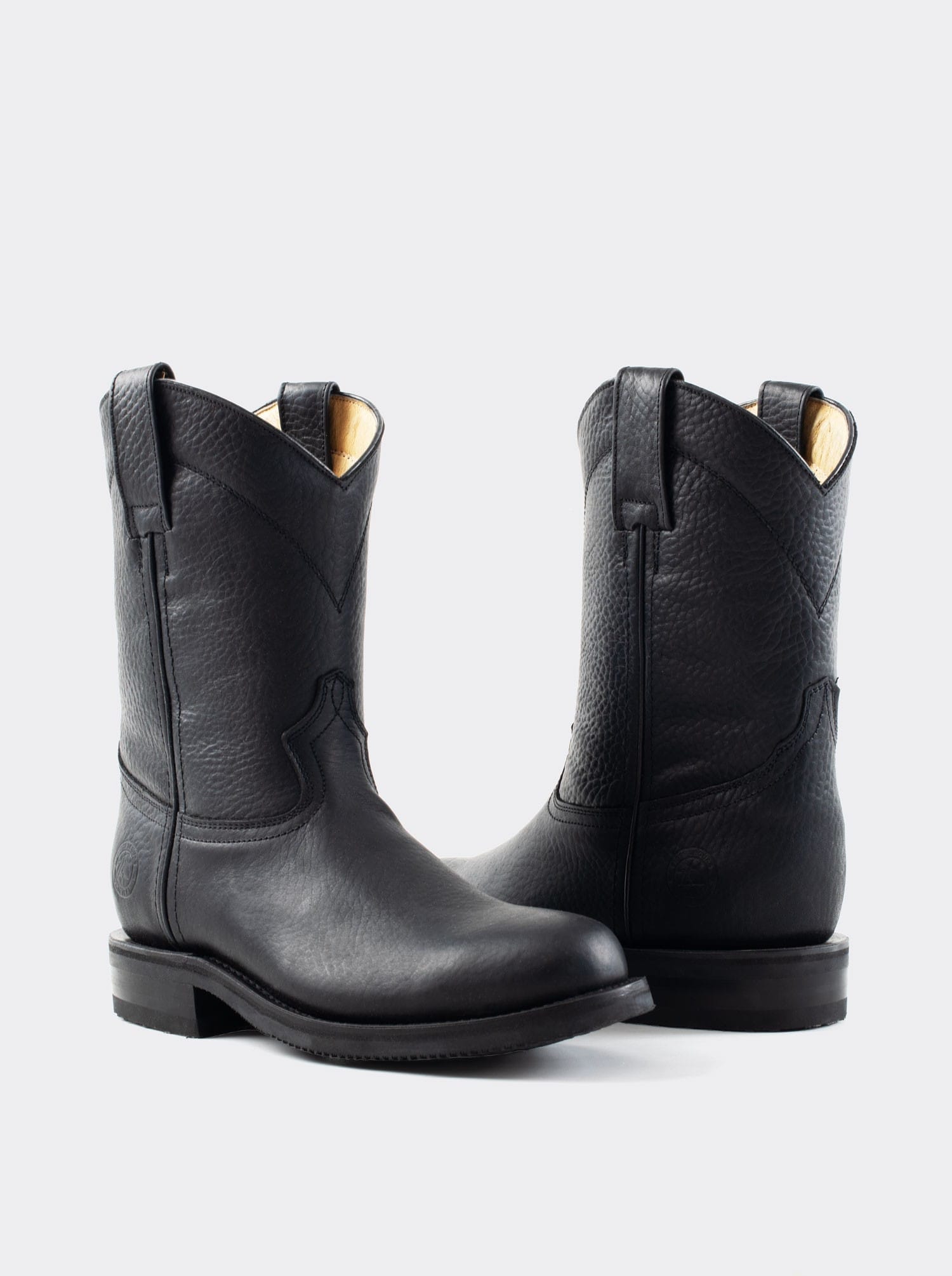 Bota Roper Siete Leguas Antiderrapante en piel Bull Fight Negro Est. 1000