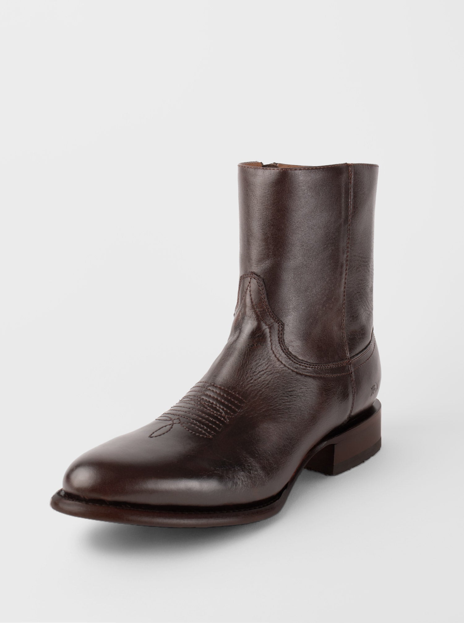 Botín Vaquero con Cierre Olmeca Café Estilo 11200