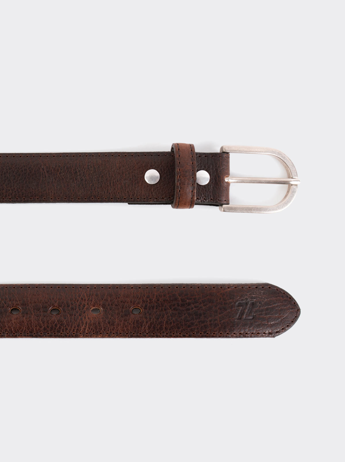 Thin Bull Fight Belt, Ochre, Style 12