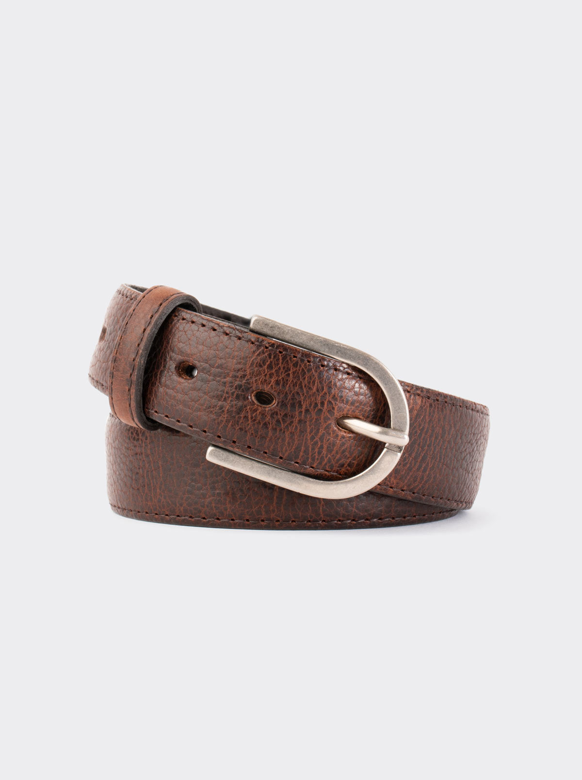 Thin Bull Fight Belt, Ochre, Style 12