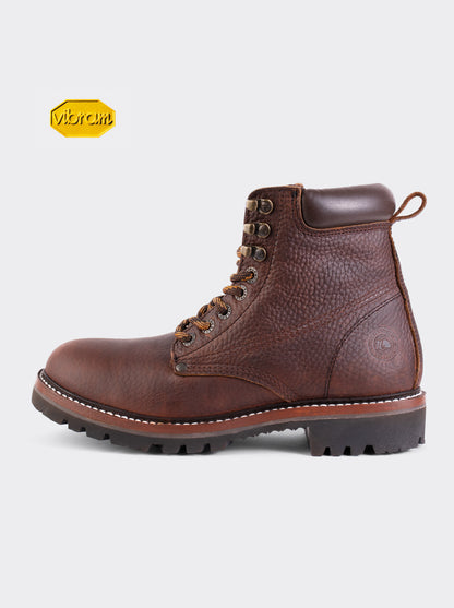 Bota Haiker Bull Fight Ocre con Suela Vibram Estilo 2413