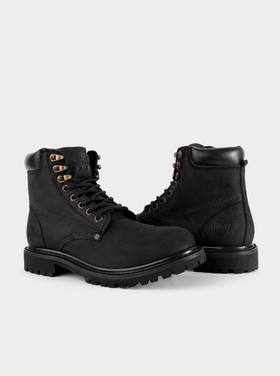 Bota Haiker Crazy Negro Estilo 2413