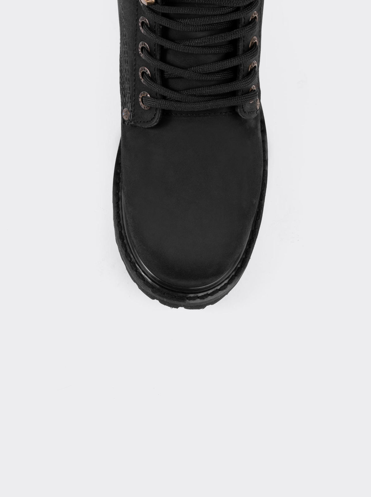 Bota Haiker Crazy Negro Estilo 2413