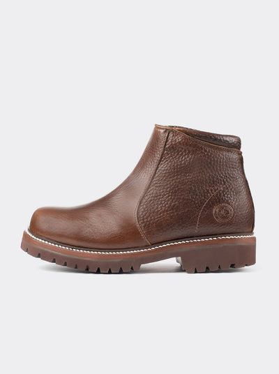 Comfort Boot with Side Zipper Bull Fight Ochre Style 2466