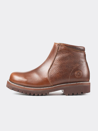 Comfort Boot with Side Zipper Bull Fight Ochre Style 2466