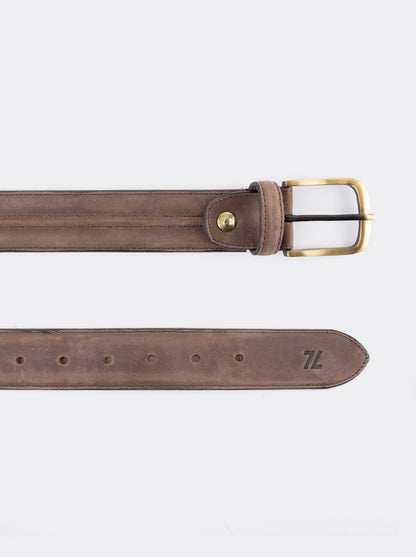 Elegant Belt in Aquiles Brown Style 12