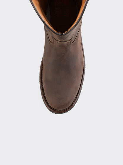 Bota Roper con Cierre Siete Leguas Crazy Café Est. 1677