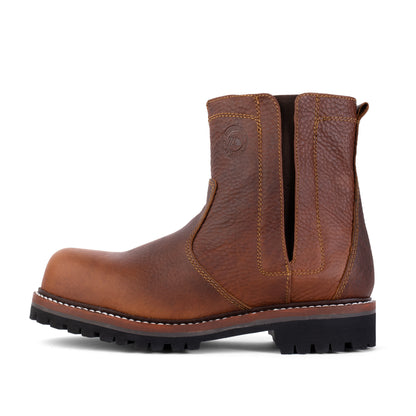 Bota de Trabajo con Casco y con Elástico Bull Fight Ocre Estilo 2727
