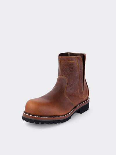 Bota de Trabajo con Casco y con Elástico Bull Fight Ocre Estilo 2727