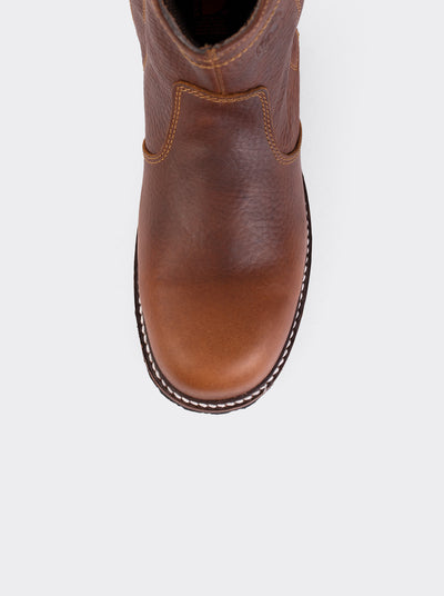 Bota de Trabajo con Casco y con Elástico Bull Fight Ocre Estilo 2727