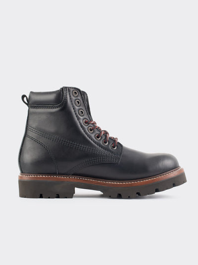 Bota Extra Ligera Siete Leguas Montana Negro Est. 2415