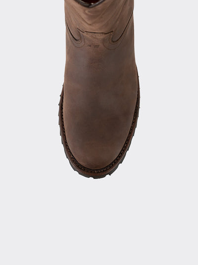 Bota Roper Siete Leguas Track en piel Crazy Café Est. 1000