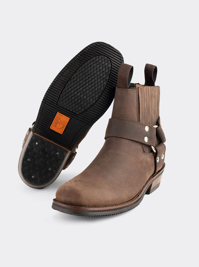 Botin Biker Siete Leguas Crazy Café Est. 3600