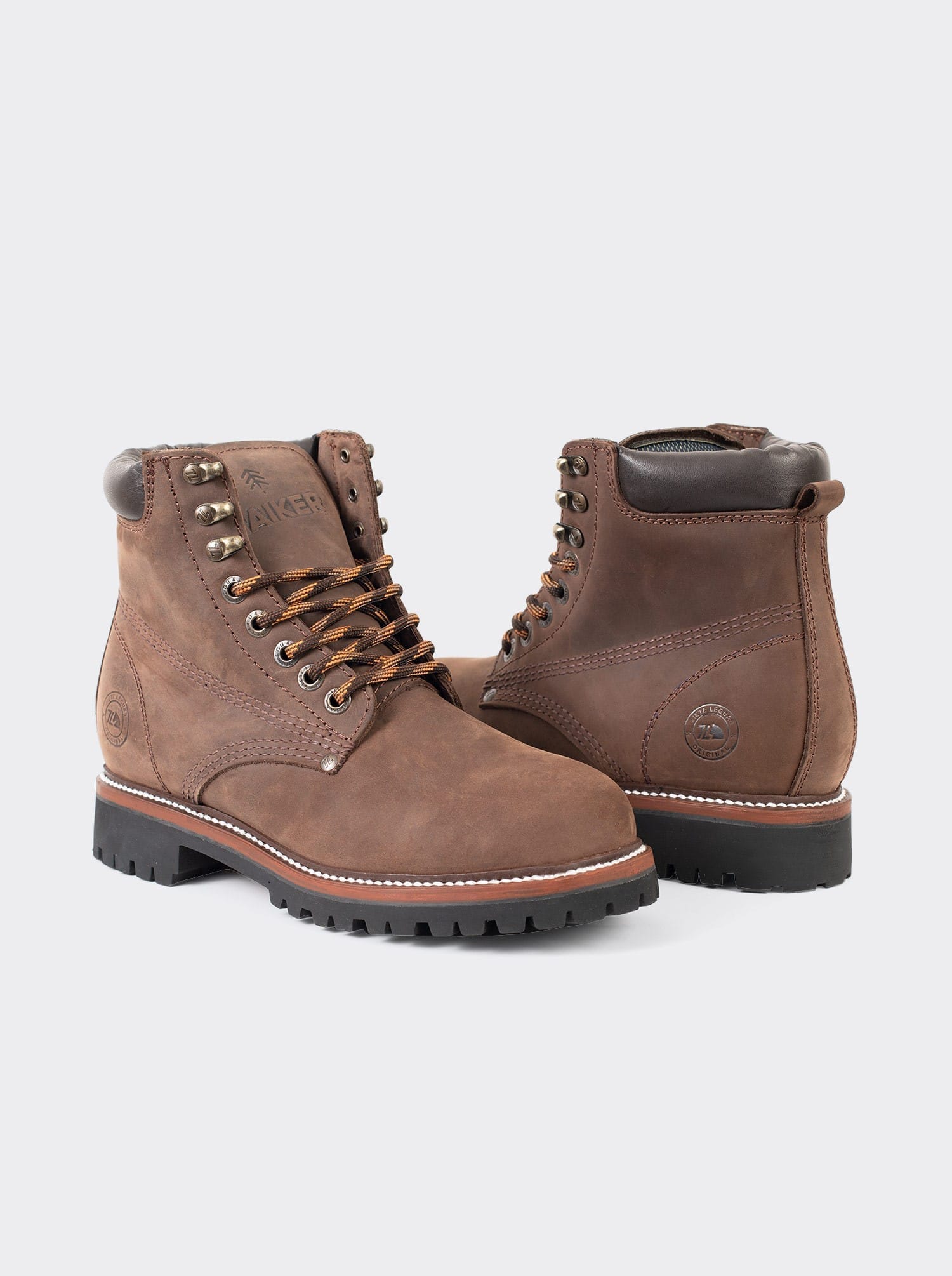 Bota Outdoor Siete Leguas de Uso Rudo Crazy Café Est. 2413