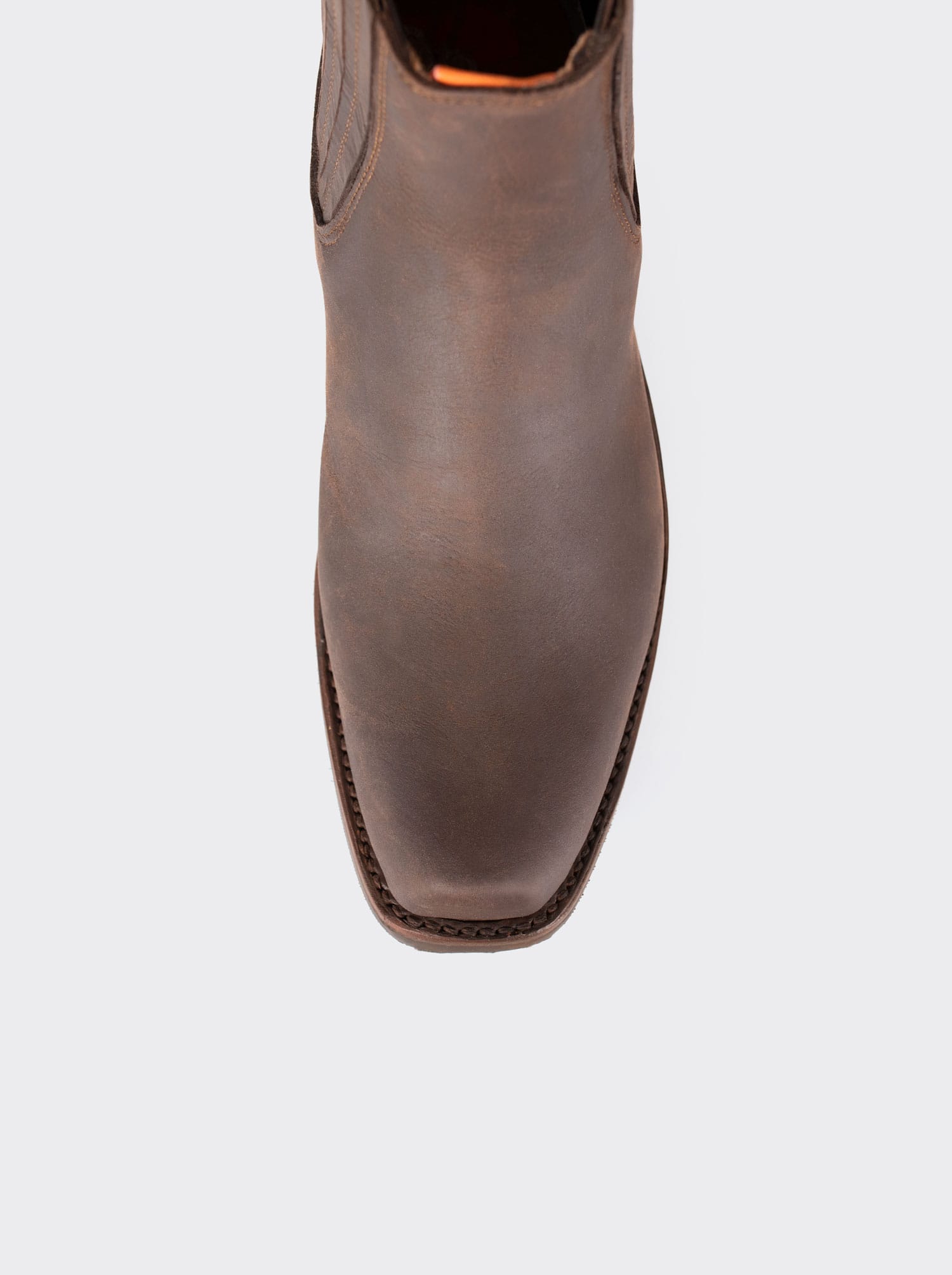 Charro Pork Trunk Bootie with Slip-Resistant Sole Crazy Brown Style 3603