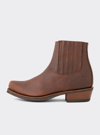 Charro Pork Trunk Bootie with Slip-Resistant Sole Crazy Brown Style 3603 (copy)