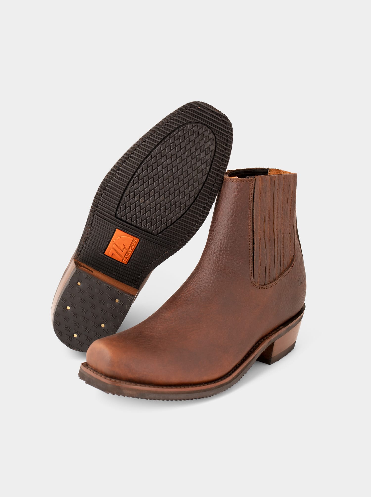 Charro Pork Trunk Bootie with Slip-Resistant Sole Crazy Brown Style 3603 (copy)