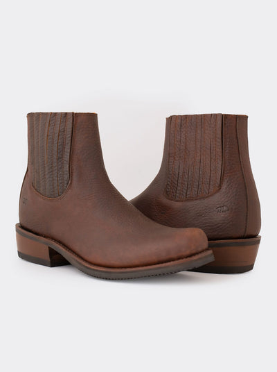 Charro Pork Trunk Bootie with Slip-Resistant Sole Crazy Brown Style 3603 (copy)