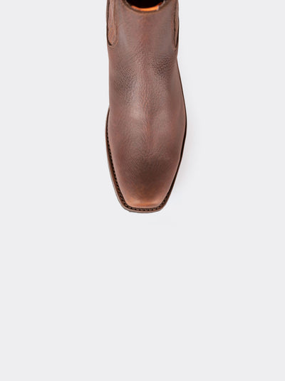 Charro Pork Trunk Bootie with Slip-Resistant Sole Crazy Brown Style 3603 (copy)
