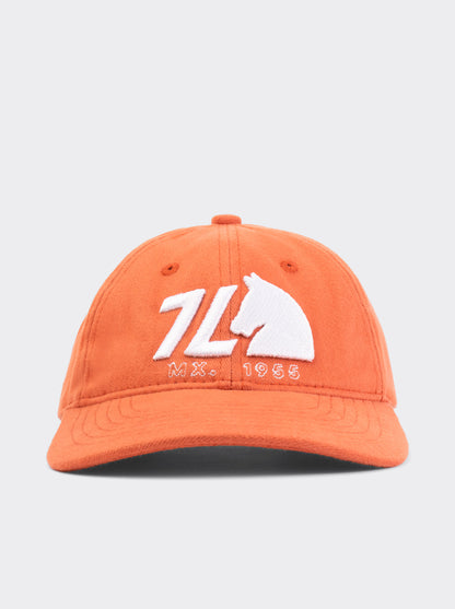 Gorra de Algodón Clasica Siete Leguas Naranja