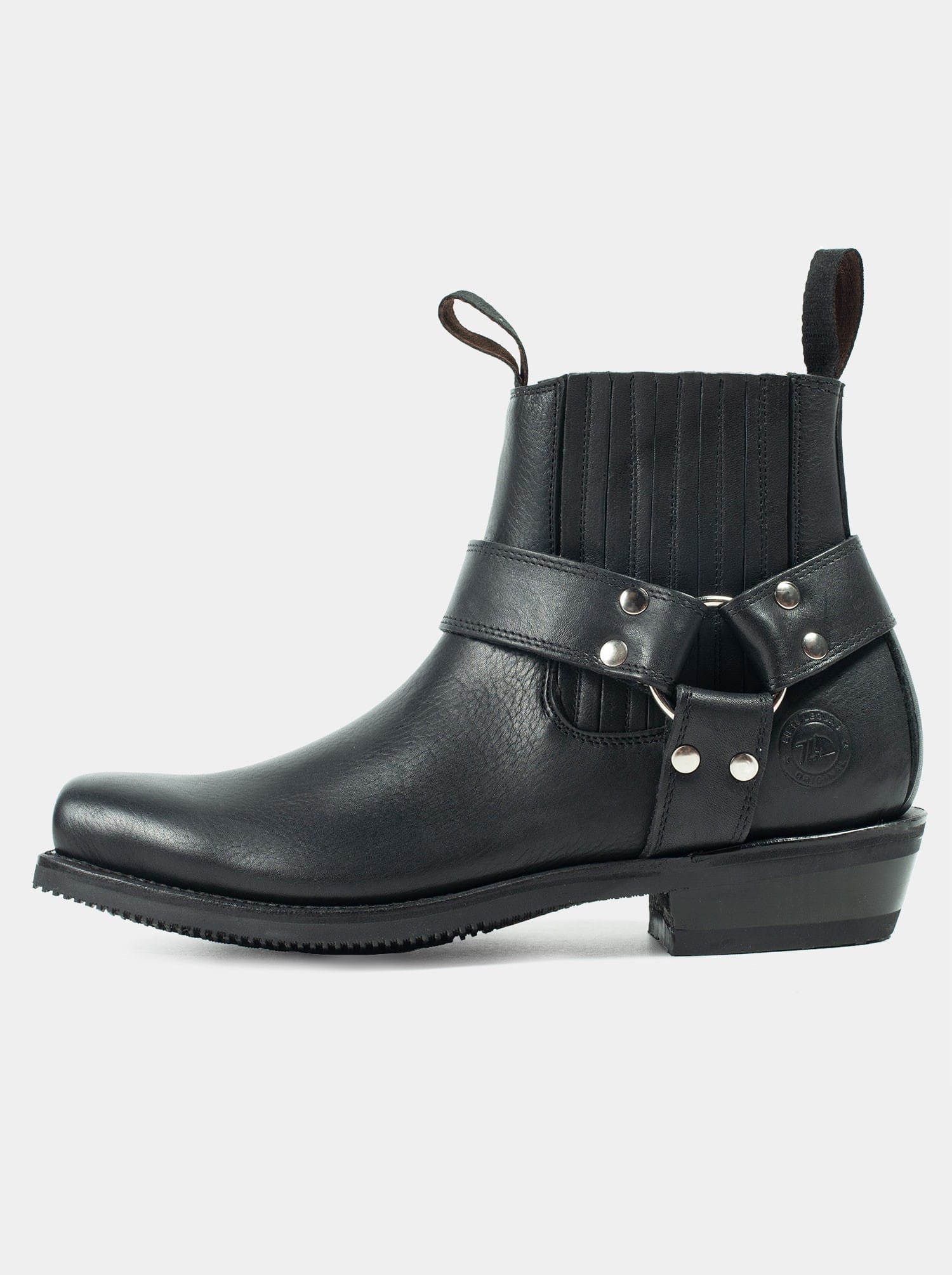 Botín Biker Montana Negro Estilo 3600