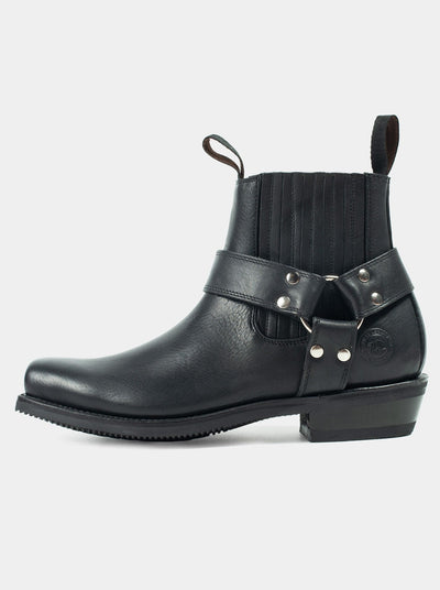 Biker Ankle Boot Montana Black Style 3600