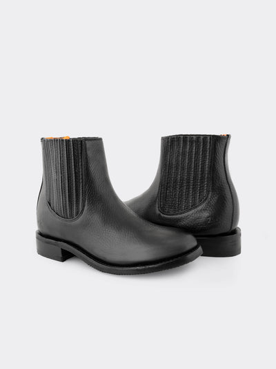 Men's Leather Charro Western Slip Resistant Boot Ocher Bull Fight Color style 6000