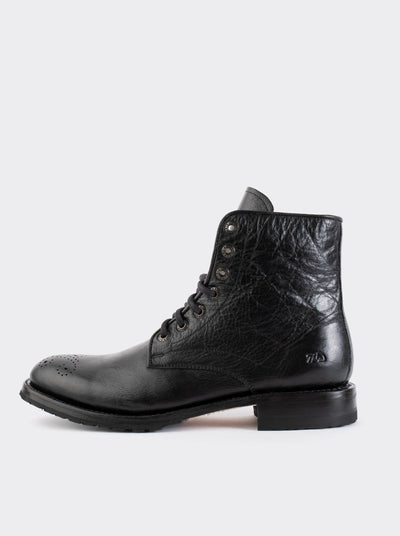 Dress Boot with Double Life Sole, Track Challenger, Mahogany, Style 6303