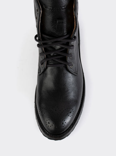Dress Boot with Double Life Sole, Track Challenger, Mahogany, Style 6303