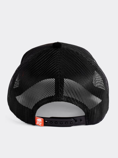 Siete Leguas Trucker Cap Cowboy Boot Black