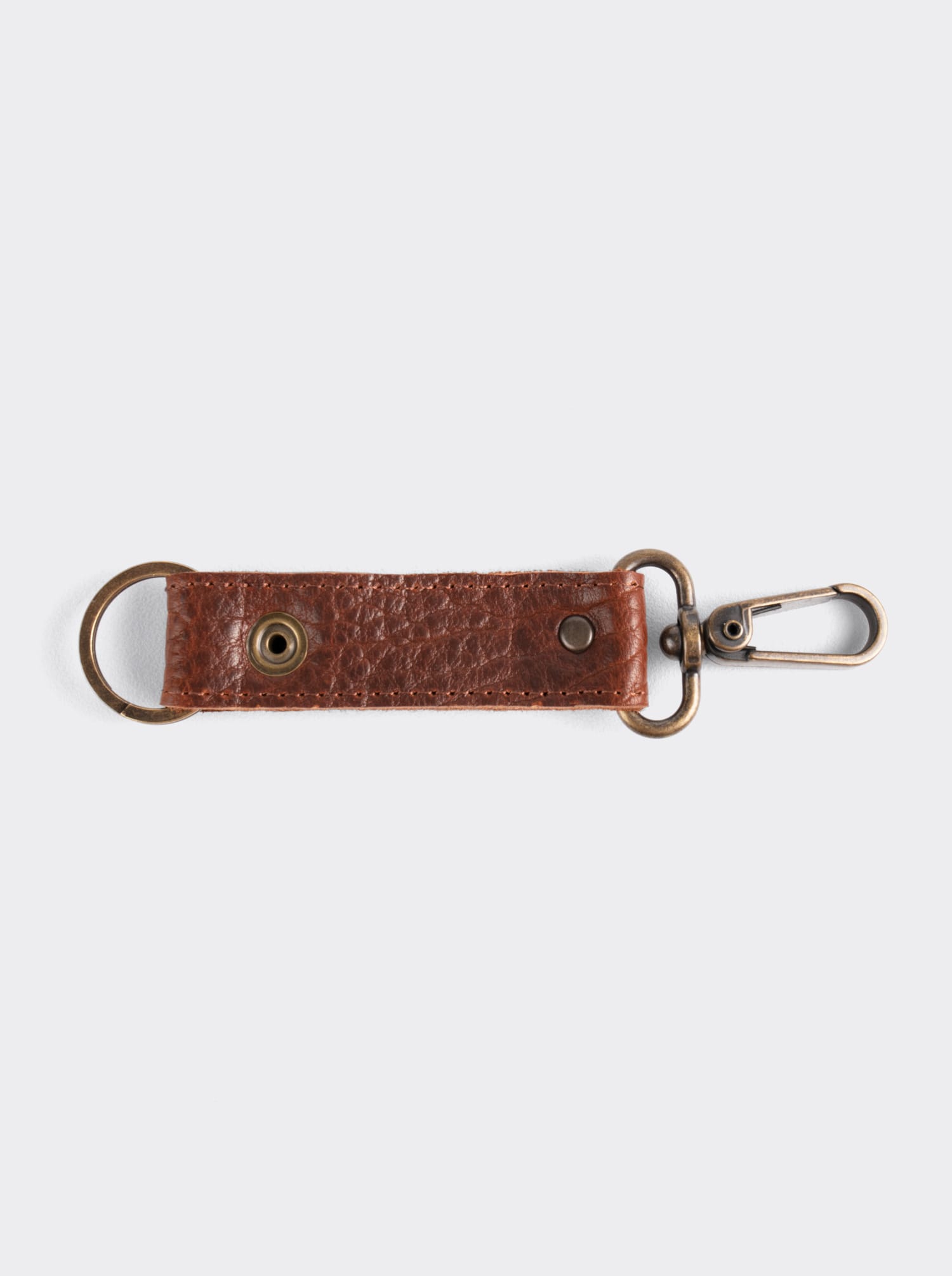Siete Leguas Key chain in American Bison Whiskey