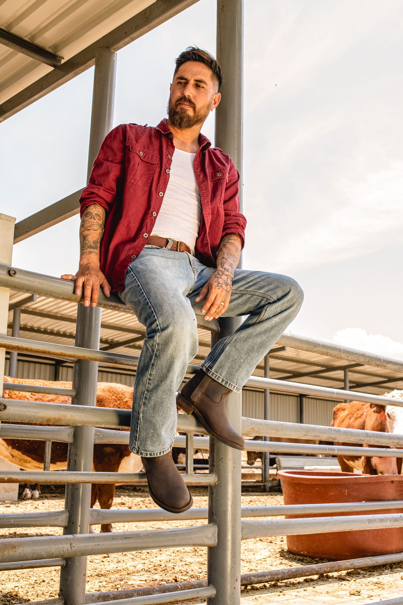 Roper Crazy Café Zip Boot Style 1677 | Siete Leguas MX – Siete
