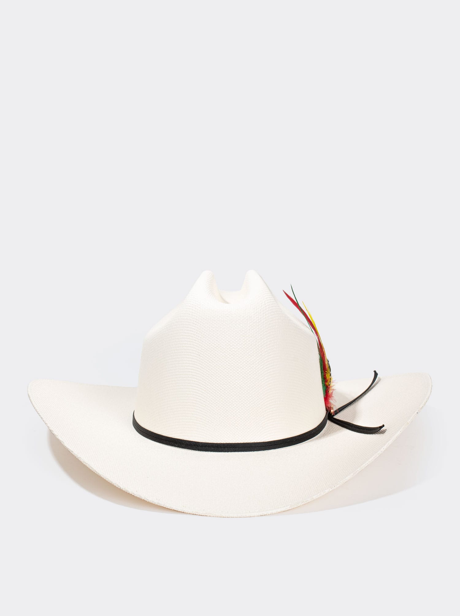 Sombrero Vaquero Unisex Estilo Silverado con Pluma Telar Master 1000X