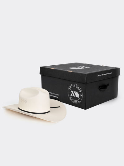 Unisex Cowboy Hat, Silverado Style with Feather, Master 1000X