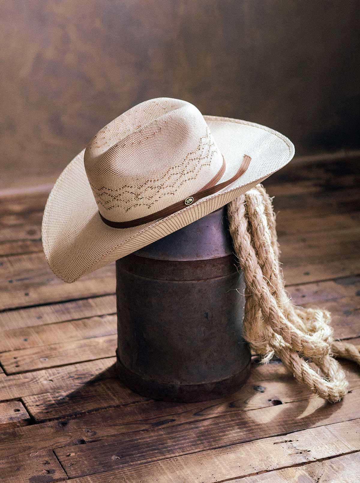 Unisex Cowboy Hat, Silverado Style with Feather, Master 1000X