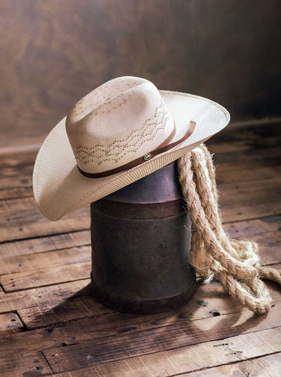 Unisex Cowboy Hat, Silverado Style with Feather, Master 1000X