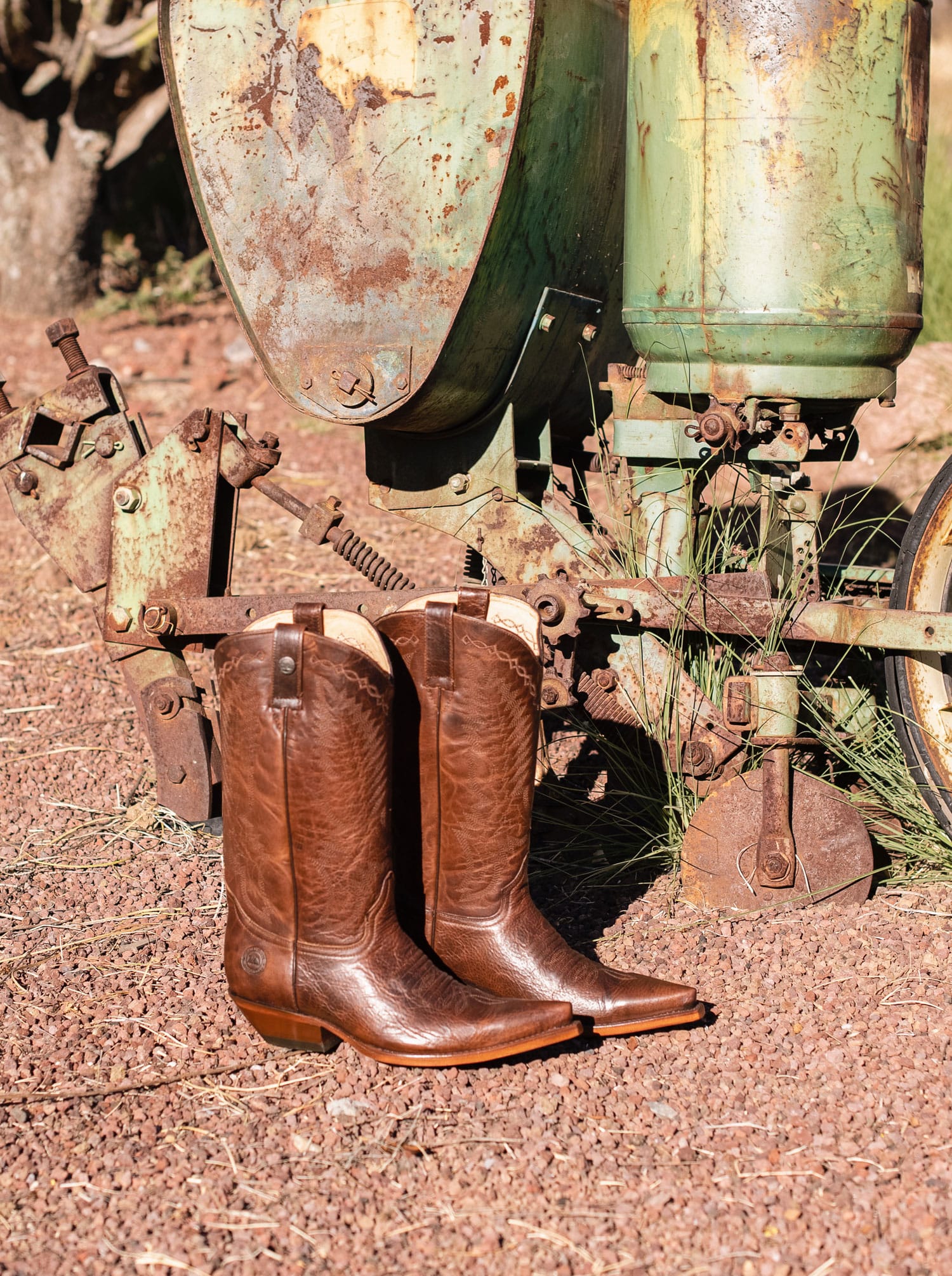 Bota Vaquera Tacón Cubano Paddock Whiskey Estilo 1748