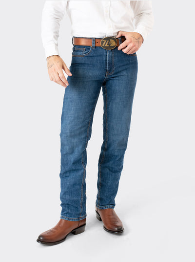7L FLEX Regular Cut Denim Jeans Smooth Indigo
