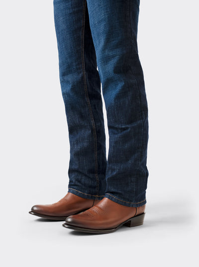 Pantalon Vaquero 7L CONFORT Corte Bota (boot cut) Indigo Suavizado