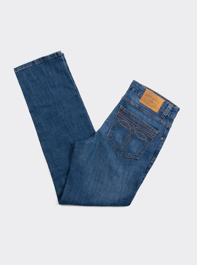 7L FLEX Regular Cut Denim Jeans Smooth Indigo