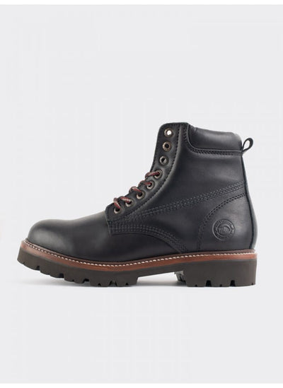 Haiker Men's Leather Lace Up Extra Lightweight Boot Montana Black Style 2415
